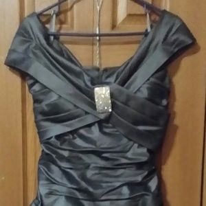 Jackie Jon NYC Midi Party Dress PROM...Luxurious!